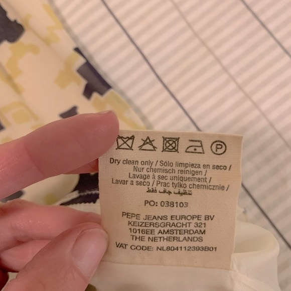 Twenty8twelve by Sienna Miller silk blouse with geometric print I sz 2 - Picture 11 of 14